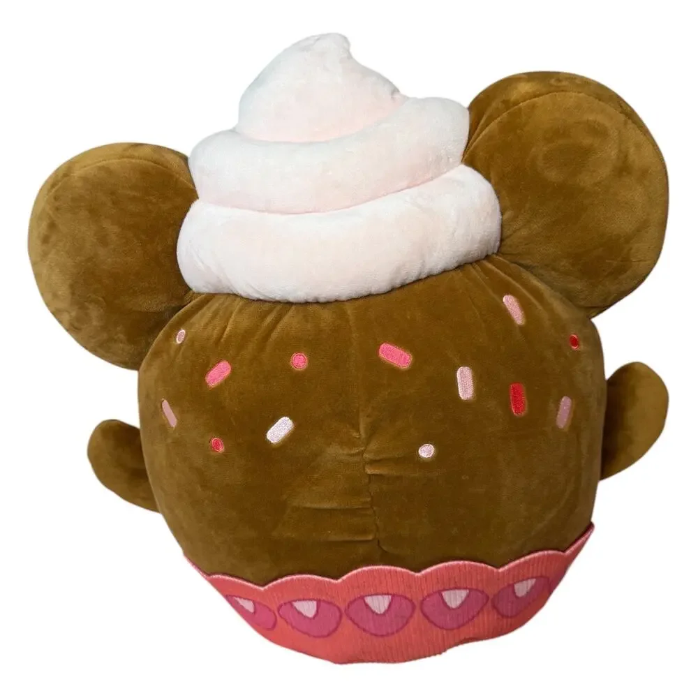 Disney Munchlings Minnie Mouse Strawberry Cupcake Plush Large 16” Plush Toy